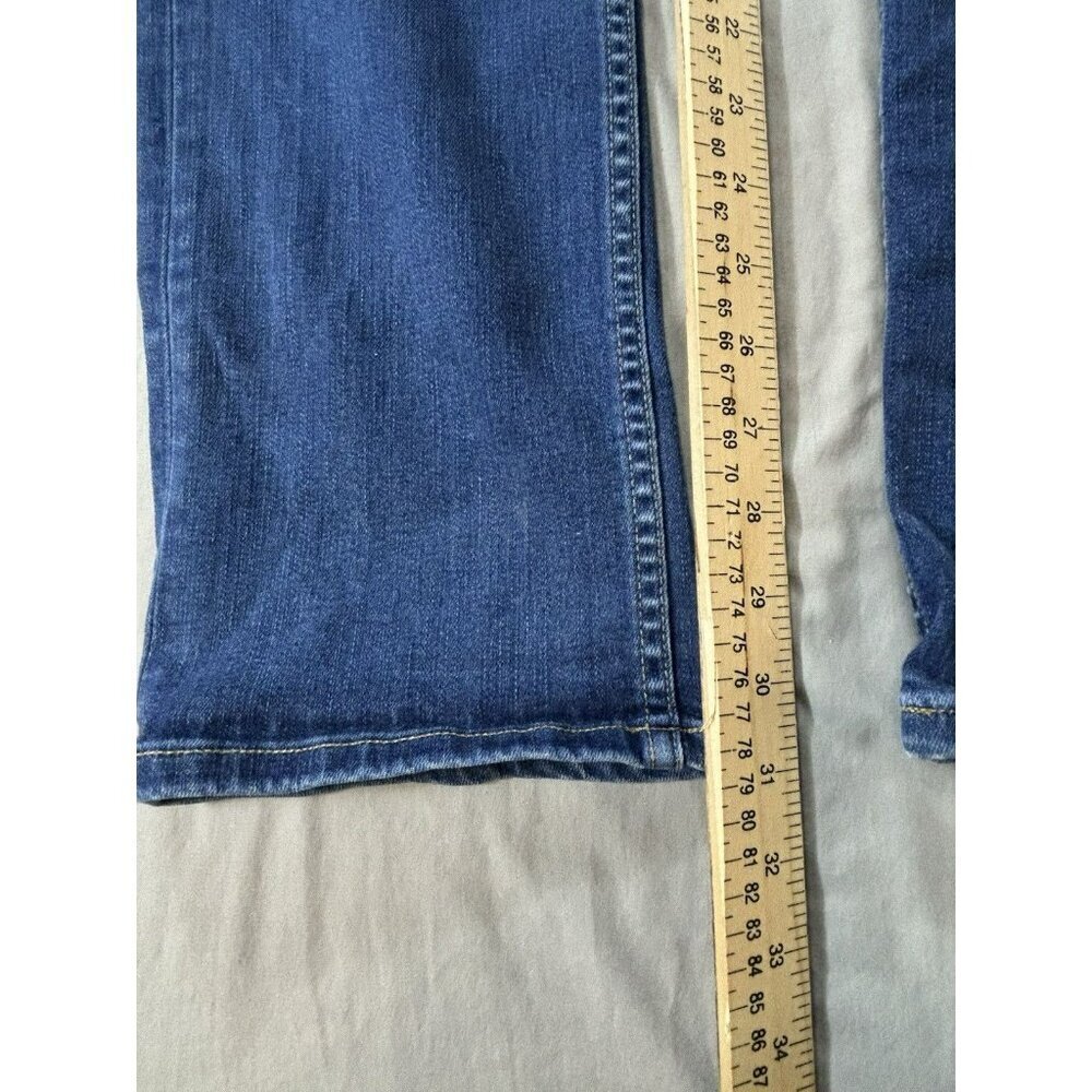 Paige Federal Skinny Jeans Mens 31 Blue Denim Med Wash Stretch 5-Pocket Preppy - Picture 9 of 9